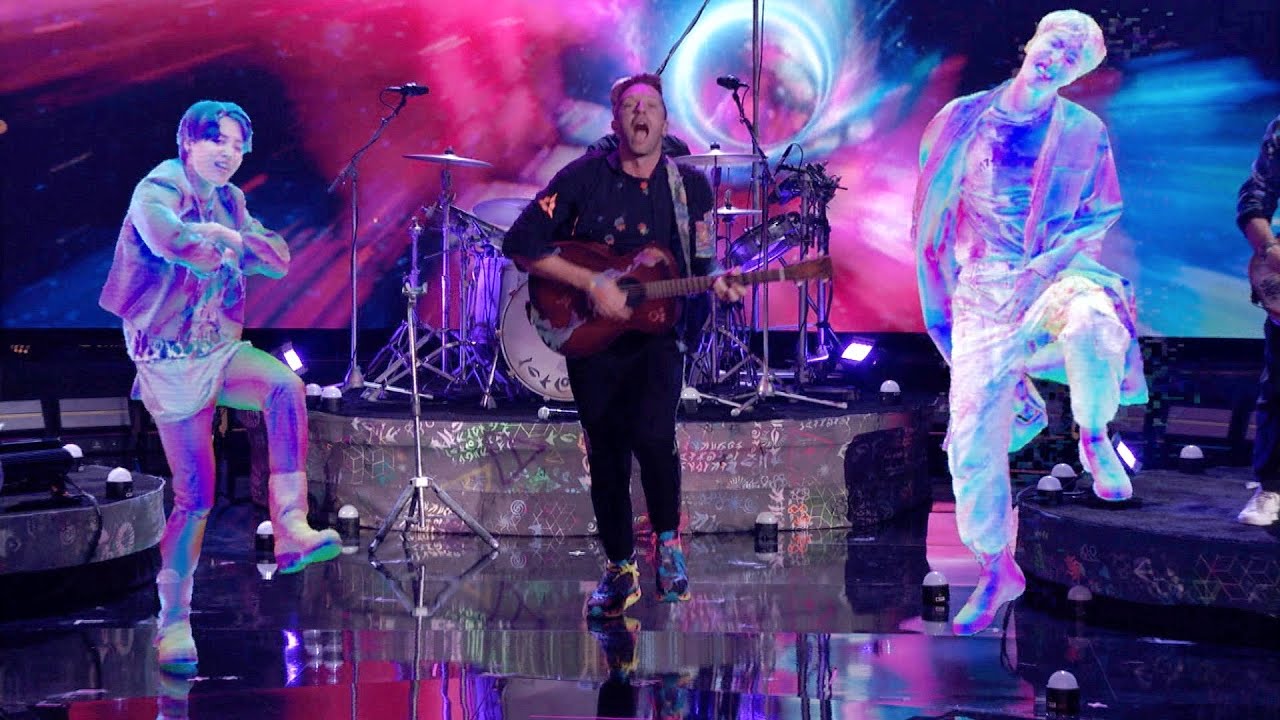 image 0 Coldplay X Bts - My Universe (live On Nbc The Voice Live Finale)