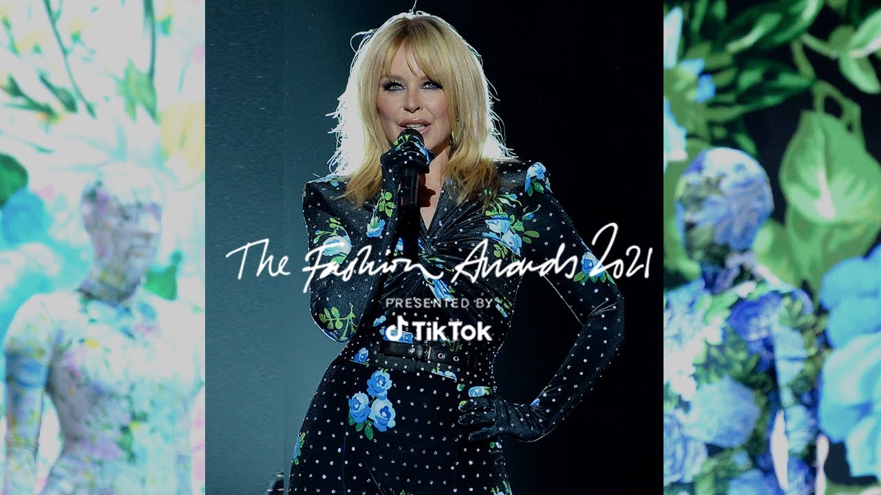 Kylie Minogue 'slow' Live At The Fashion Awards 2021 Presented By Tiktok