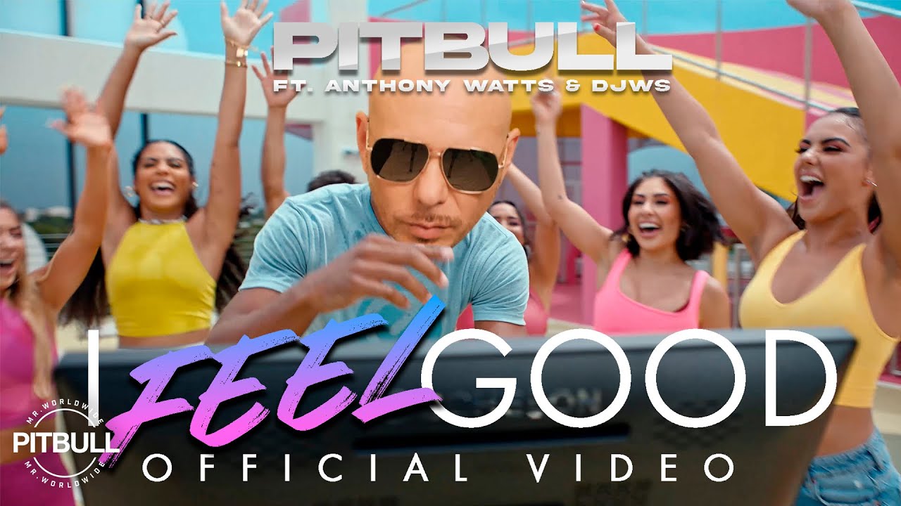 Pitbull Ft. Anthony Watts & Djws - I Feel Good (official Video)