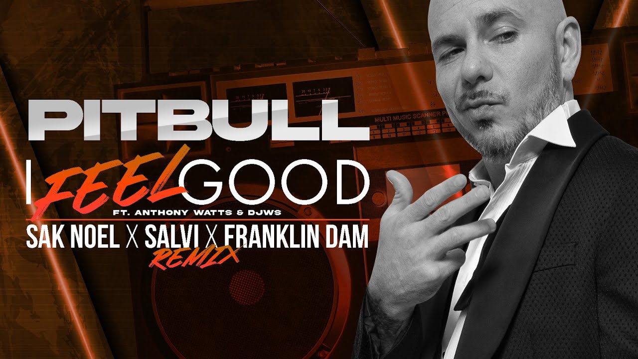 Pitbull - I Feel Good Sak Noel X Salvi X Franklin Dam Remix (visualizer)