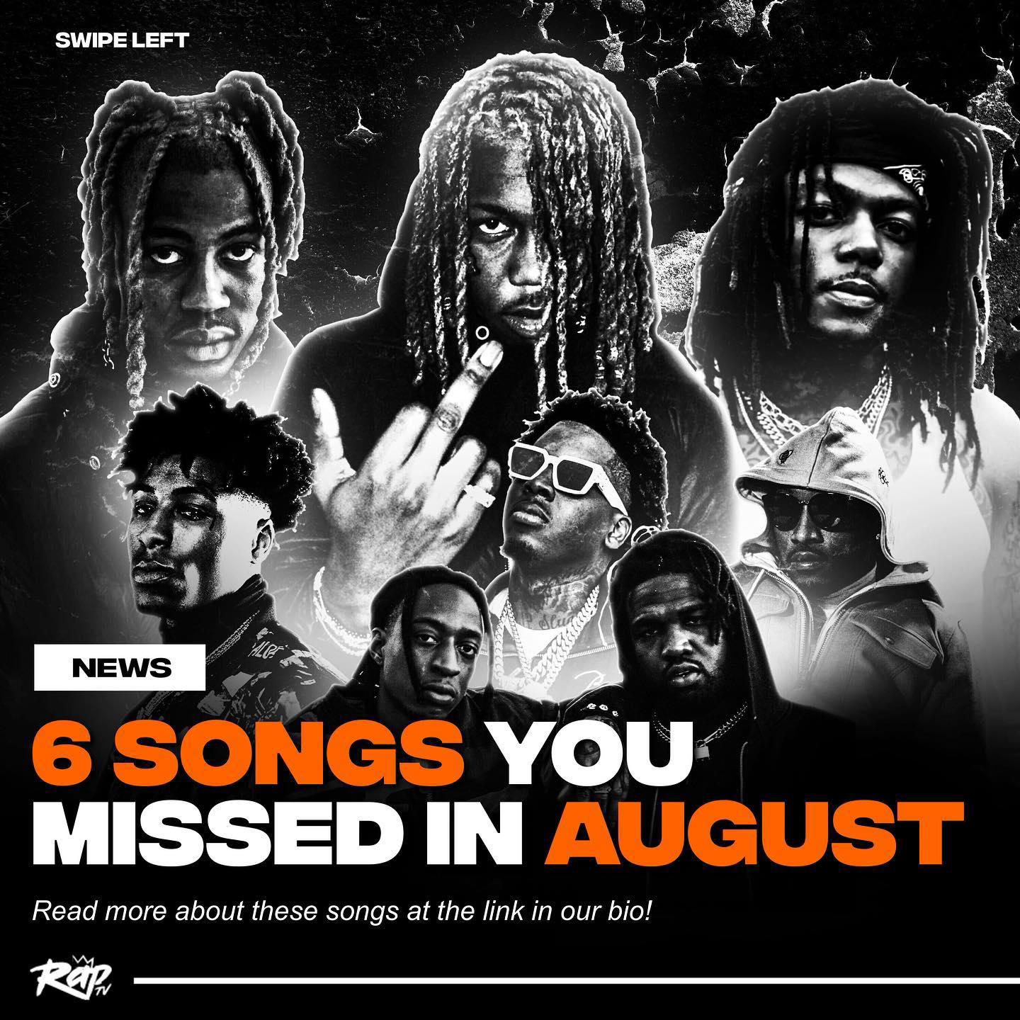 image  1 RapTV - 6 songs you missed in August