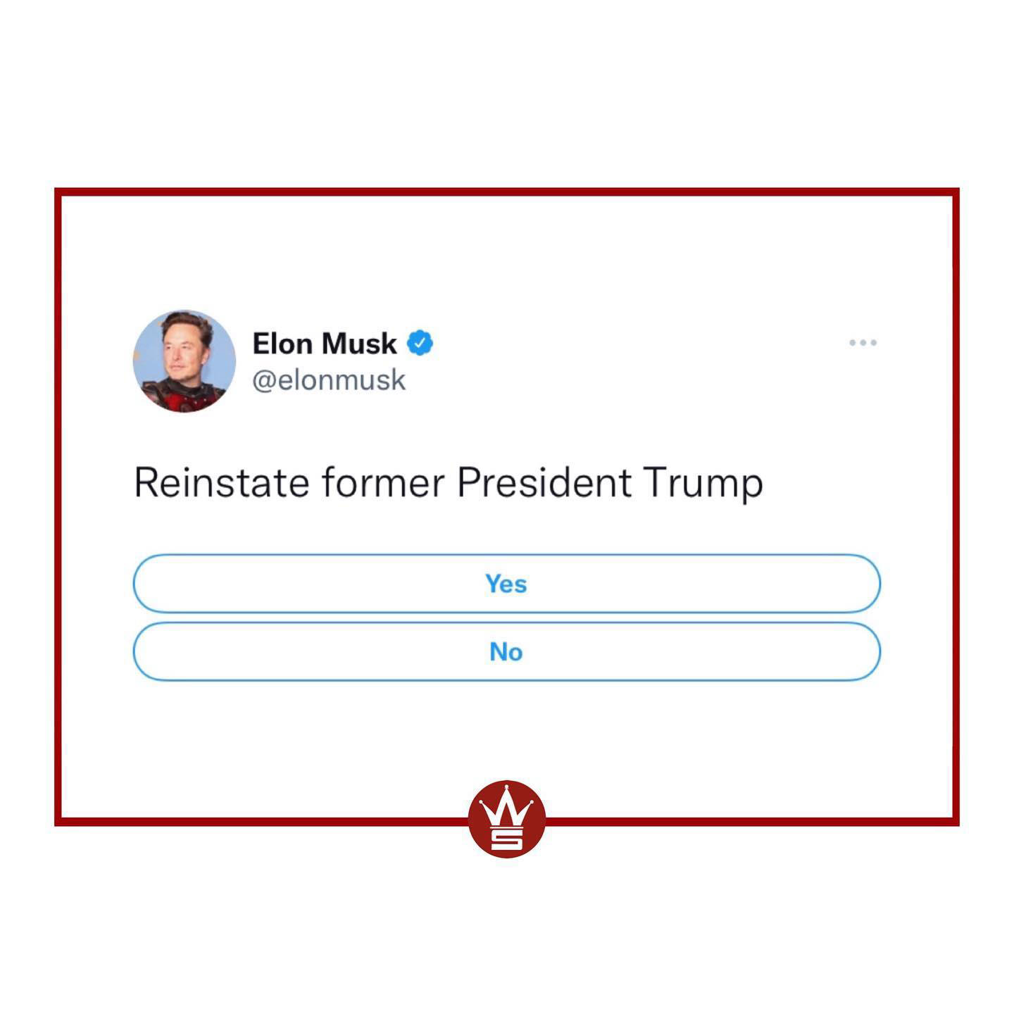 image  1 WorldStar Hip Hop / WSHH - Should #ElonMusk let #DonaldTrump back on Twitter
